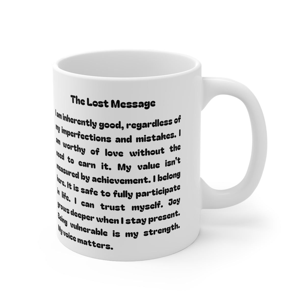 Enneagram Daily Affirmation Mug | All 9 Types | The Lost Message