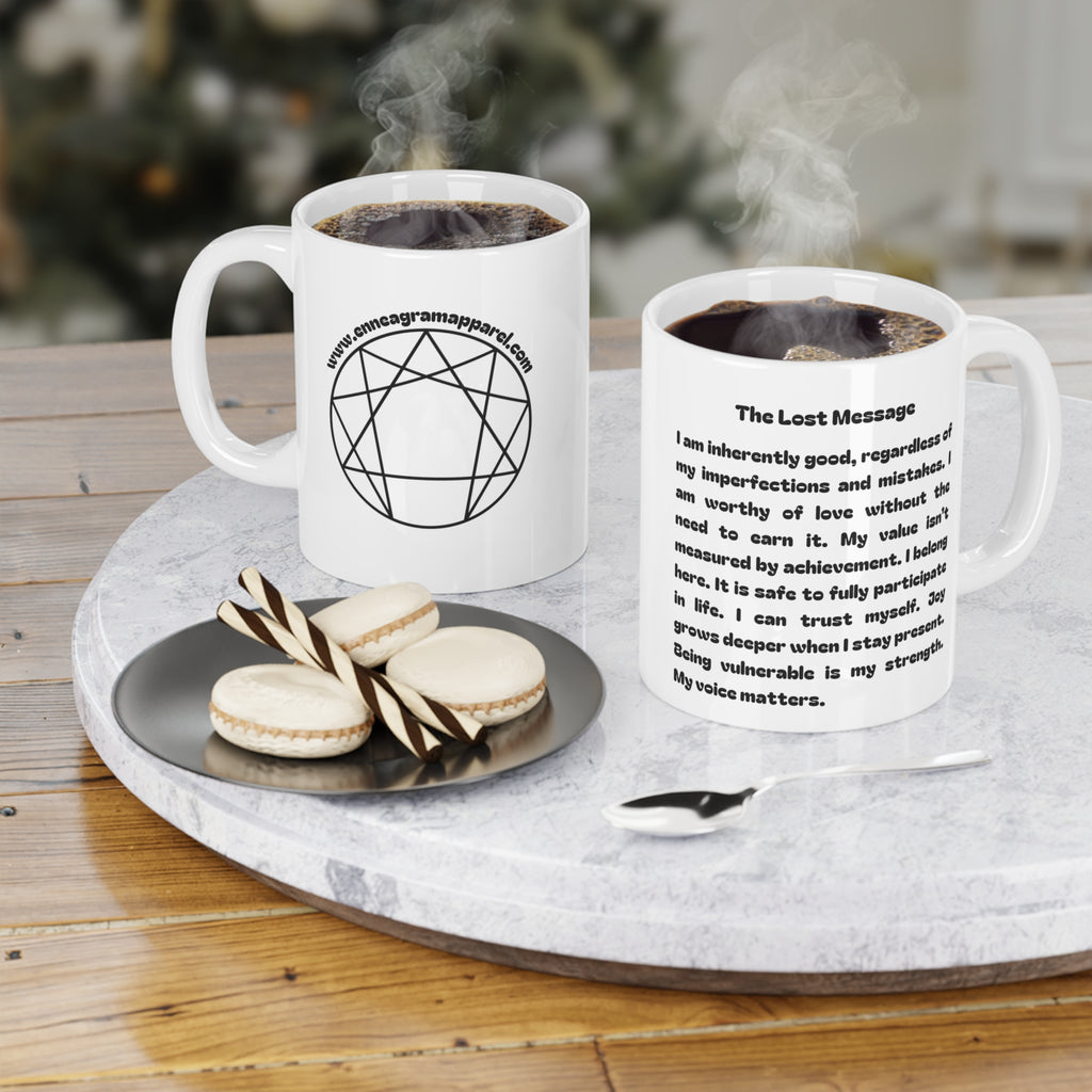 Enneagram Daily Affirmation Mug | All 9 Types | The Lost Message