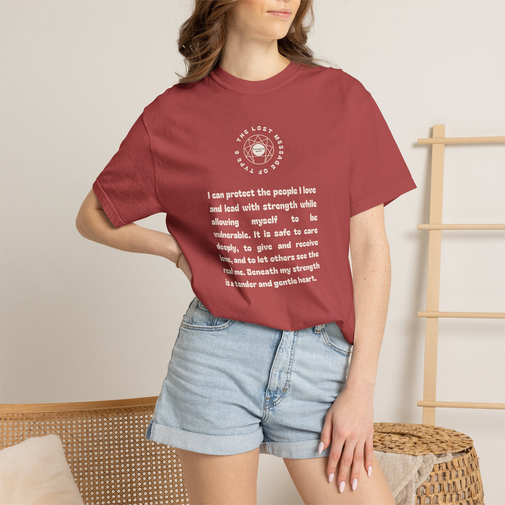 Enneagram Type 8 Daily Affirmation T-Shirt | The Lost Message