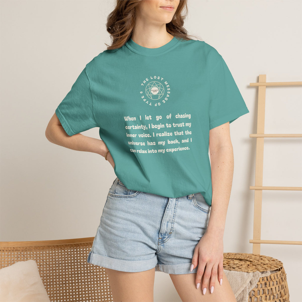 Enneagram Type 6 Daily Affirmation T-Shirt | The Lost Message